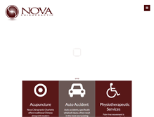 Tablet Screenshot of novachiropracticcharlotte.com